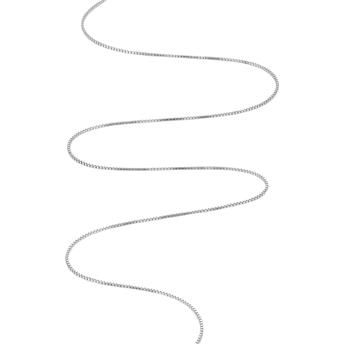 14k gold box chain necklace