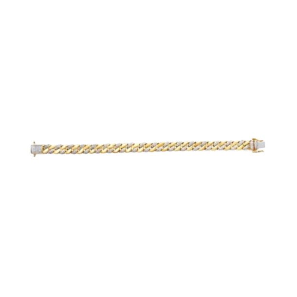 diamond cuban link bracelet