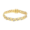 diamond cuban link bracelet